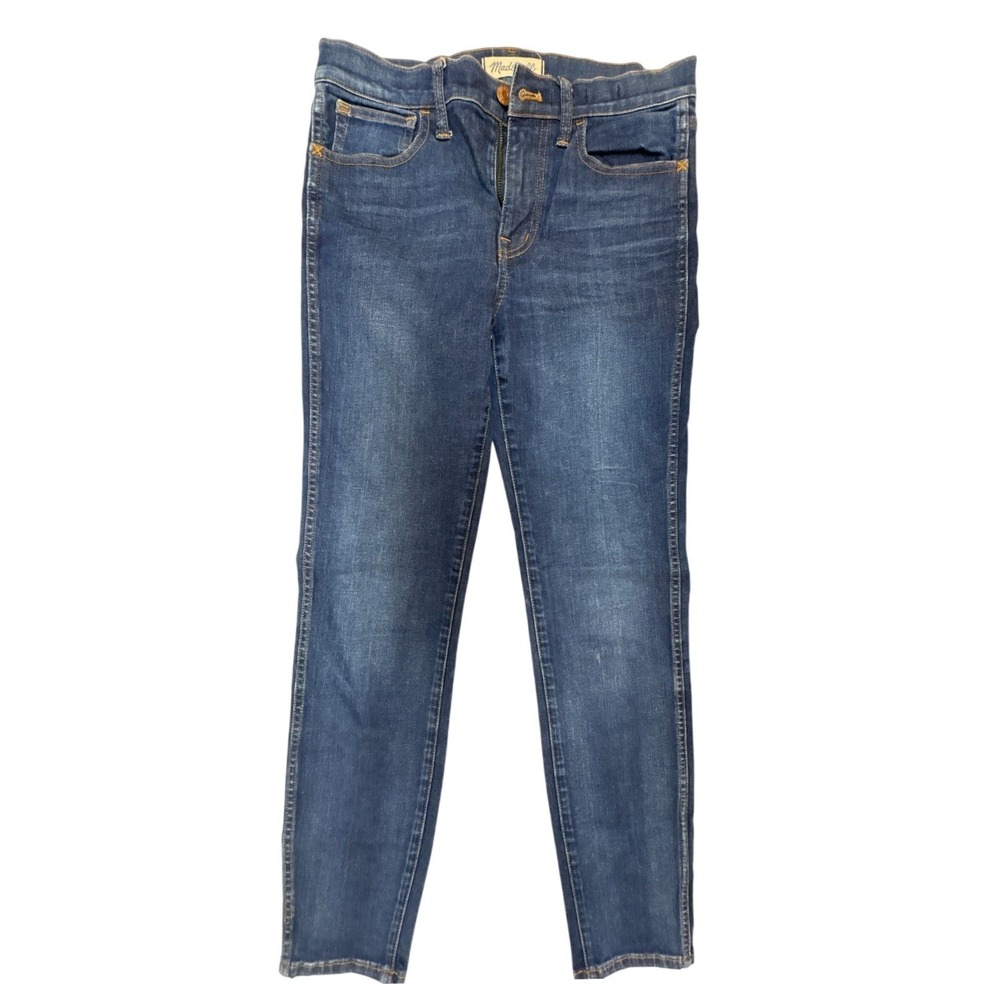 Madewell jeans Women's size 27 blue high riser skinny